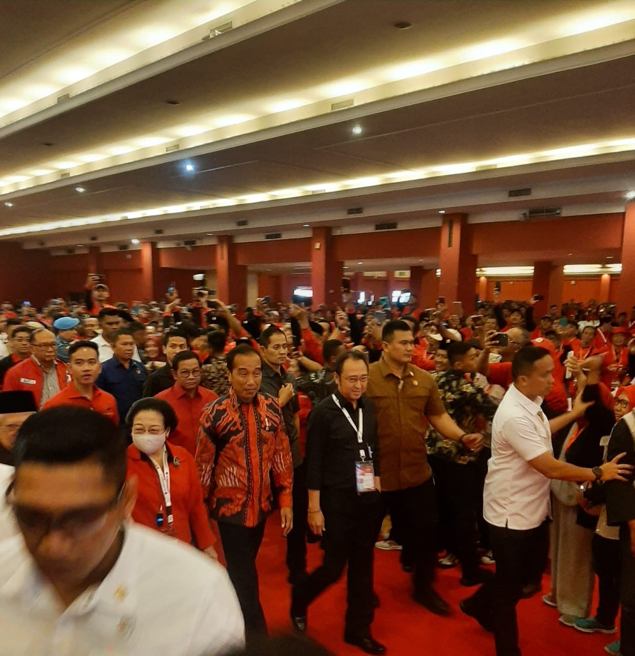 Angkat Isu Kedaulatan Pangan, Ketum PDIP Megawati Buka Rakernas IV di JIEXPO Kemayoran