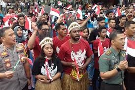 Mahasiswa Papua Mendukung Kedaulatan NKRI  