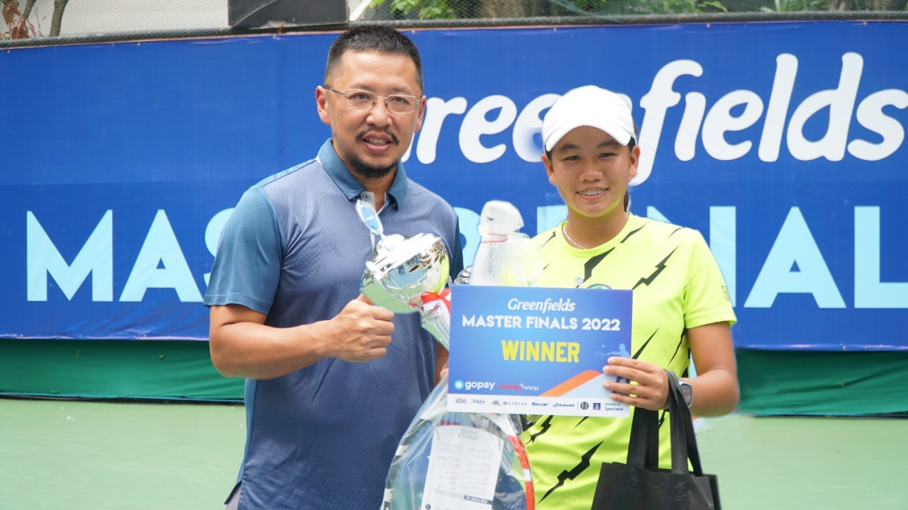 Petenis DKI Dominasi Kejuaraan Tenis Greenfields Master Finals 2022
