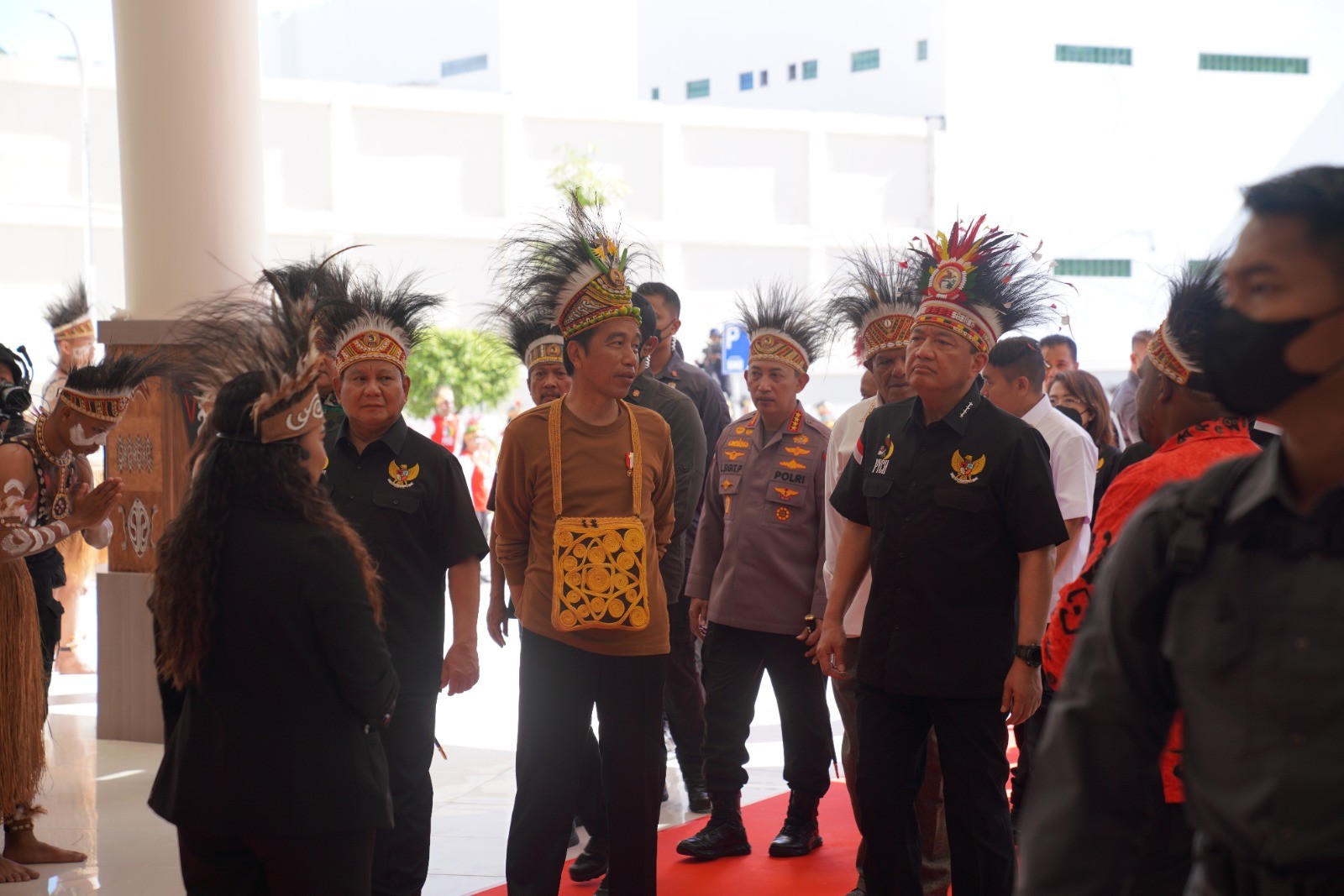 Resmikan PYCH Papua, Presiden Jokowi dan Kepala BIN Dorong Pengembangan Talenta Pemuda Papua