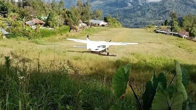 KST Tembaki Pesawat, Bantuan Musibah Kekeringan di Kabupaten Puncak Papua Terhambat