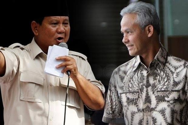 Survei SMRC, Ganjar Unggul Head to Head dengan Prabowo di Pilpres 2024
